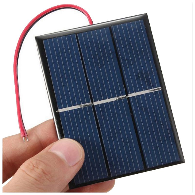 2 pcs 1.5V 400mA 80x60mm Micro-Mini Power Solar Cells For Solar Panels - DIY Projects - Toys - Battery Charger: Default Title