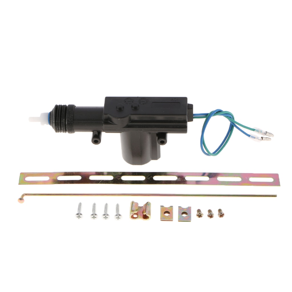 Auto Central Door Lock Actuator Complete Kit w/360 degree Rotation Heads Easy Install