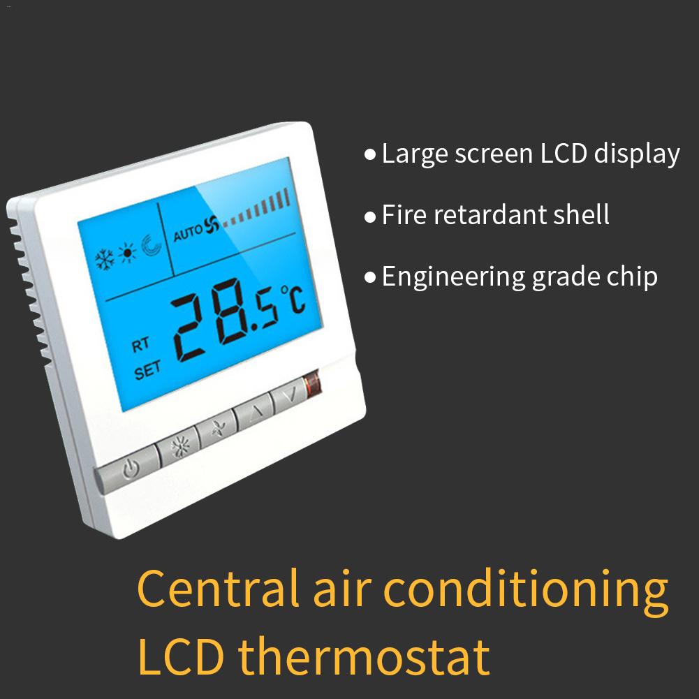 WiFi Smart Thermostat Three Speed Switch Temperature Controller for Central Air Conditioning