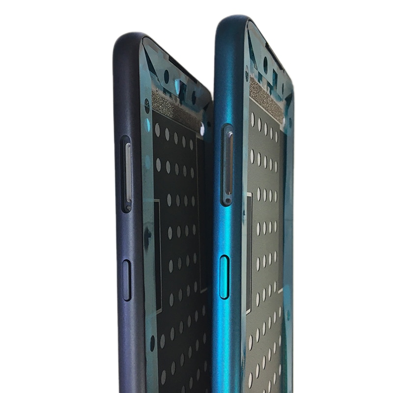 Pour nokia 6.2 7.2 central en métal, support de dossier avec touches latérales, support de dossier