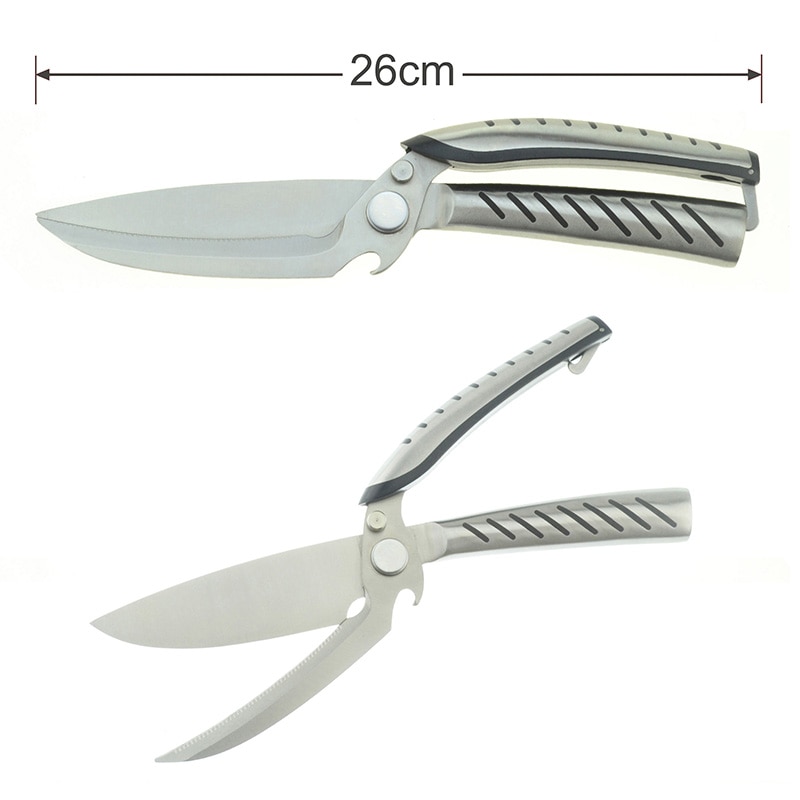 Multifunctional Kitchen Scissors Stainless Steel Smart Sharp blade fruit vegetable cutting detachable kitchen shears