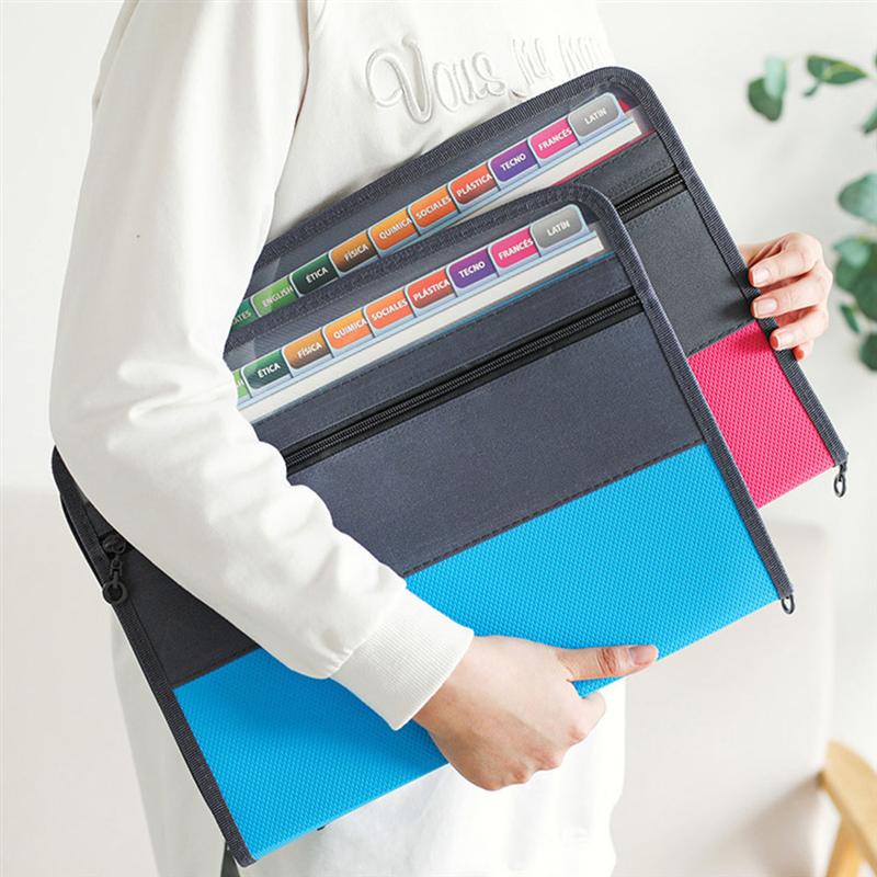13 Zakken Map Multi-layer Document Map A4 File Organizer Voor School