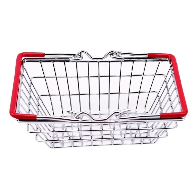 Mini Supermarkt Winkelwagentje Kinderen Speelgoed Intelligentie Groei Speelgoed Sieraden Mand