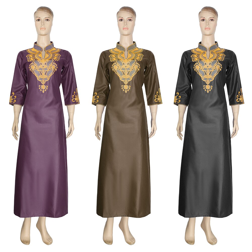 MD Afrikanische Kleider Für Frauen Bazin Dashiki Afrikanische frauen Lange Kleider Traditionellen Südafrika Kleidung Damen Stickerei Kleid