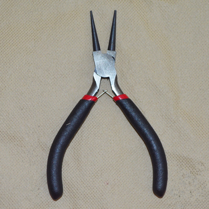 ZtDpLsd-Alicates de corte electrónico, tijeras, cortador de alambres, herramientas de reparación de la industria de electrones, herramienta de mano, pinza práctica, 1 Uds.: Round nose pliers