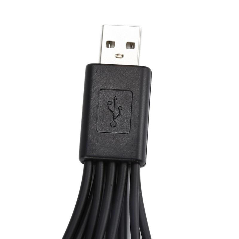 USB A to 10 in 1 Universal Multiple Charging Cord Charging Cable with 10 Ports for Charging Cell Phones Speaker MP3 MP4 & More