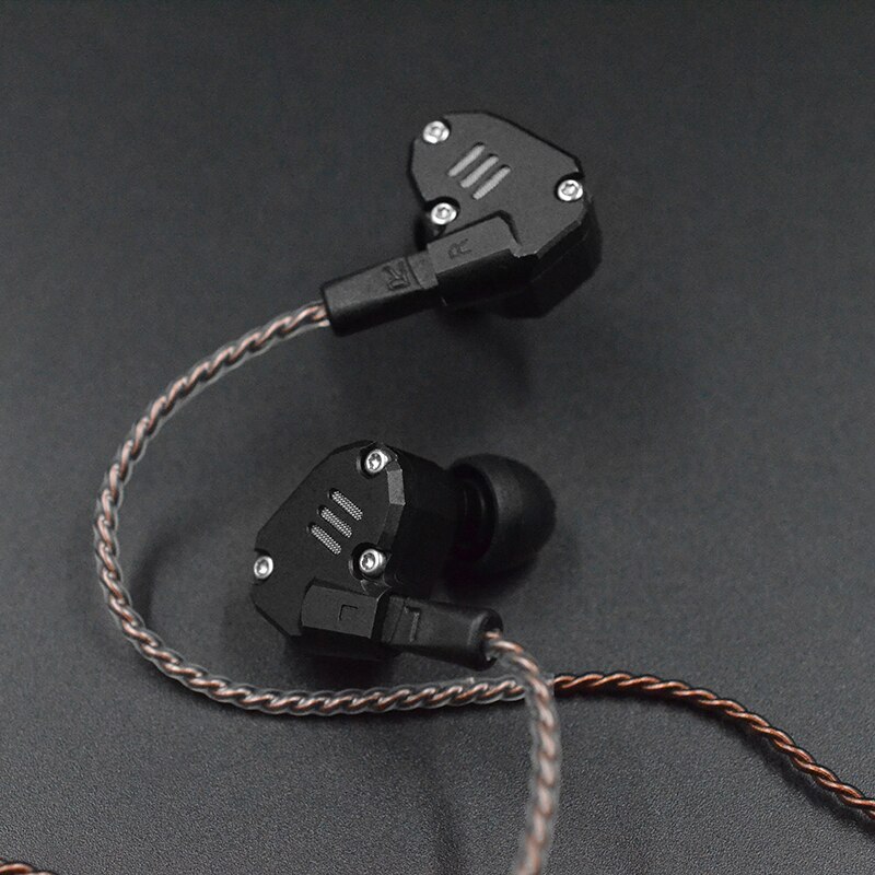 Câble torsadé en cuivre sans oxygène de haute pureté KZ, câble Original pour casque KZ ZSX ZS6 ZST ZSR ZS10 C12 AS16 AS12, nouveauté