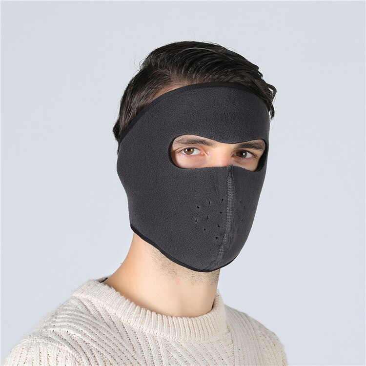 Staubdicht Neopren Nacken warm Halbe Gesicht Maske Winter Sport Zubehör Winddicht Fahrrad Fahrrad Radfahren Snowboard Ich bin Freien Masken: dunkel grau