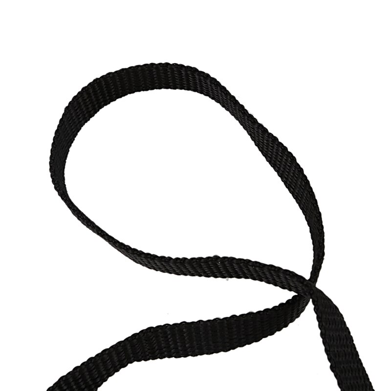 2 udskiftning af pedaler til cykel-tåremme på vej/mountainbike, sort nylon-sikkerhedspasning