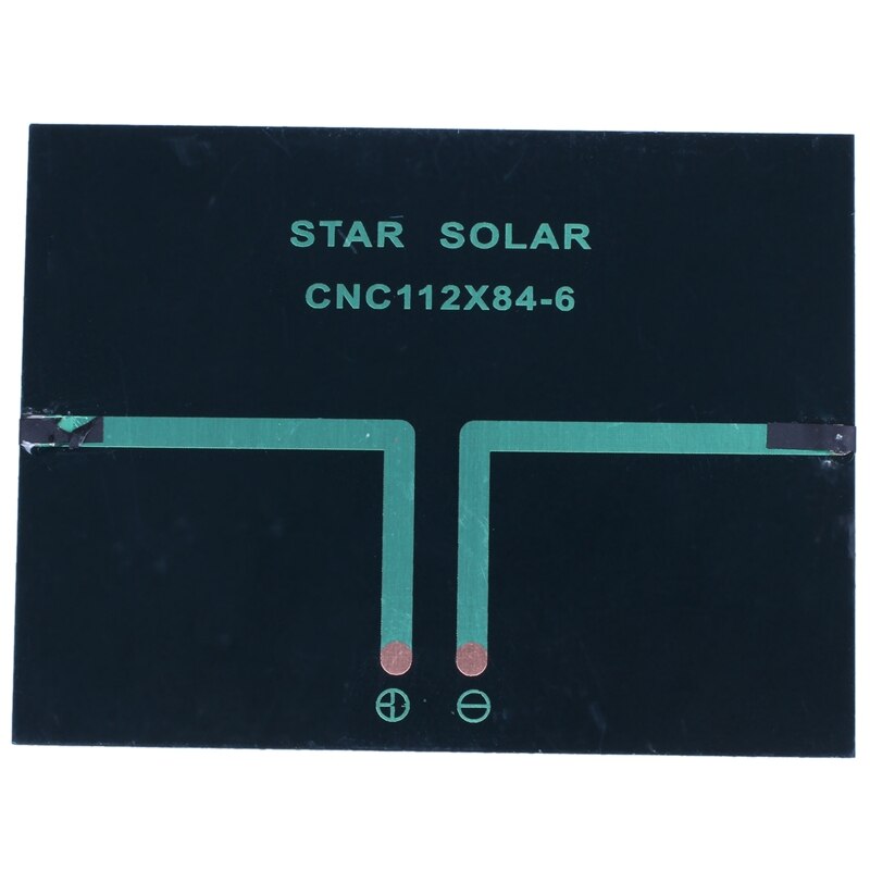 Solar Panel Module For Battery Cell Phone Charger DIY Model:65X65mm 5.5V 0.6W 90Ma