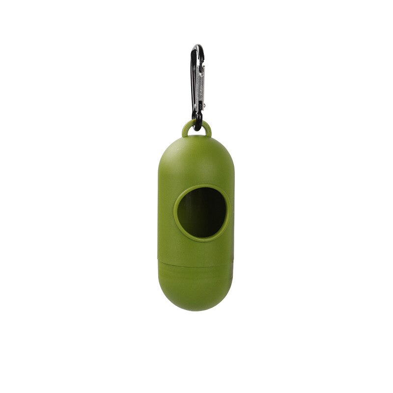 Pet Garbage Bags Corn Starch Biodegradable Dog Poo Bags Can Be Composted To Pick Up Poop Bags: D green-1roll