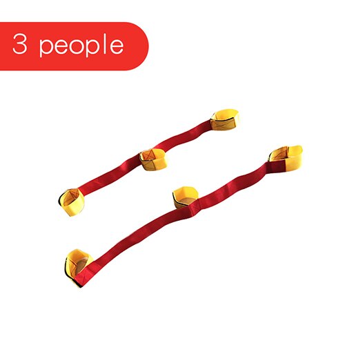 Ruizhi Kooperative Band Wanderer Kinder Schule Spaß Spiele Befestigungs Band Training Requisiten Team Outdoor-aktivitäten Sport Spielzeug RZ1034: 3 people