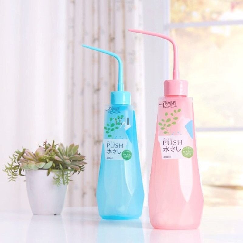 Sukkulenter vanding flasker blomster plante potte vand kan plast bøje mund klem flaske husholdning mini havearbejde tilbehør