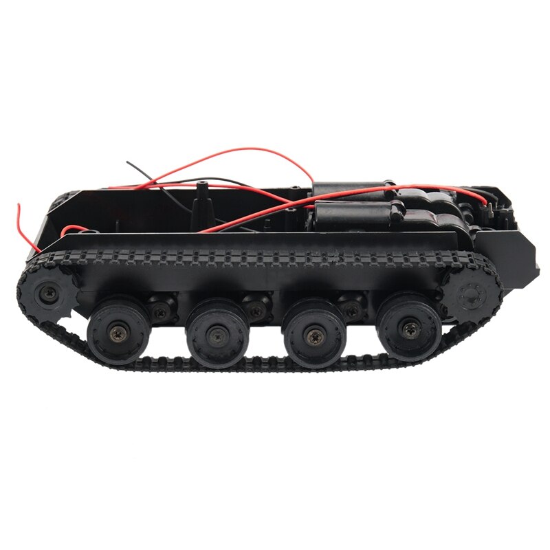 2X Rc Panzer Clever Roboter Panzer Auto Chassis Bausatz Gummi Spur Raupe Für Arduino 130 Motor- Diy Roboter Spielzeug Für freundlicher