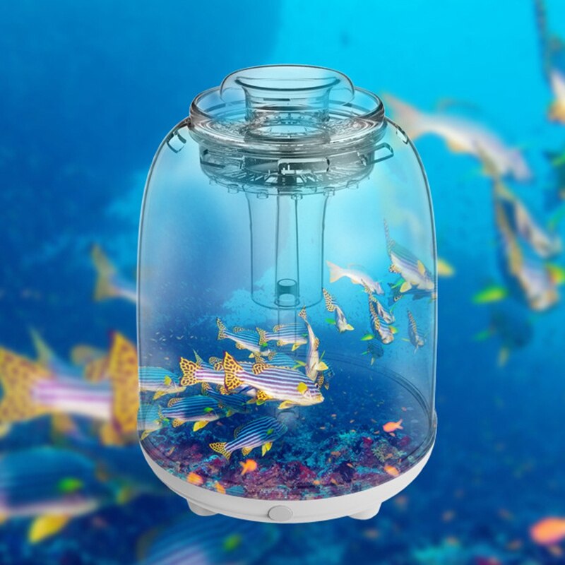 Petit aquarium pour poissons, favorise un environnement sain pour les plantes et les poissons, bureau, petit aquarium pour Betta, poisson néon, Etc