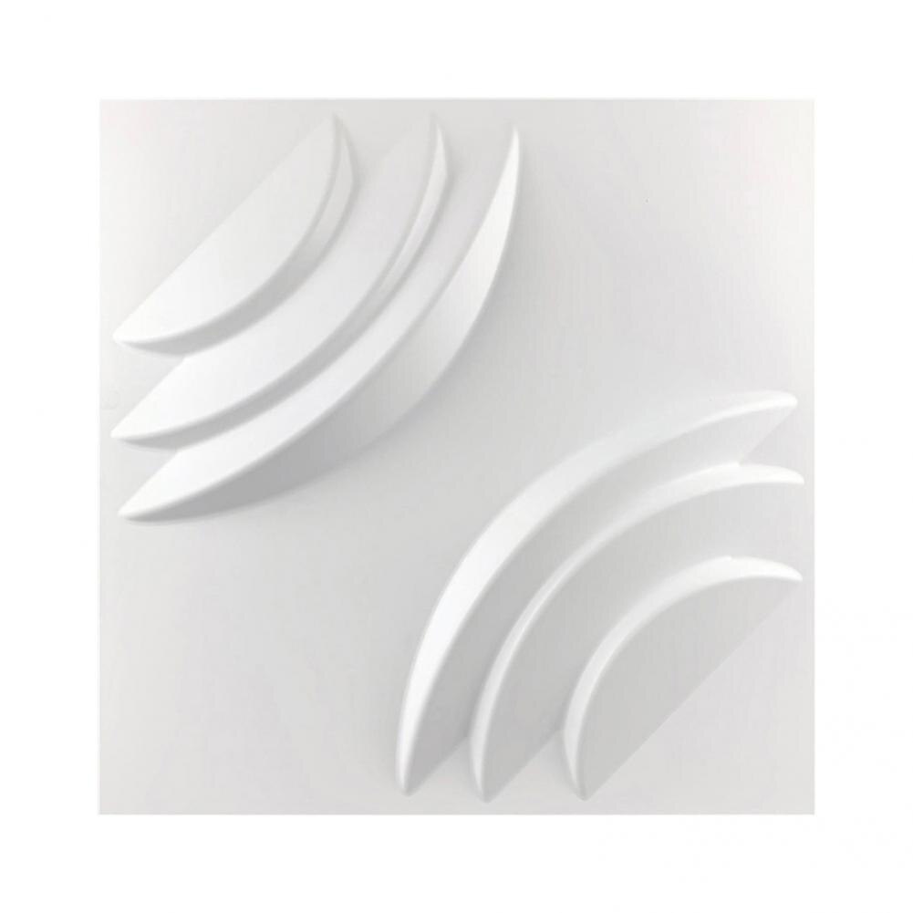 12Pcs Durable Lightweight Anti-scratch Eco-friendly Fire Resistant PVC 3D Wall Panel 3D Wall Panel for Living Room