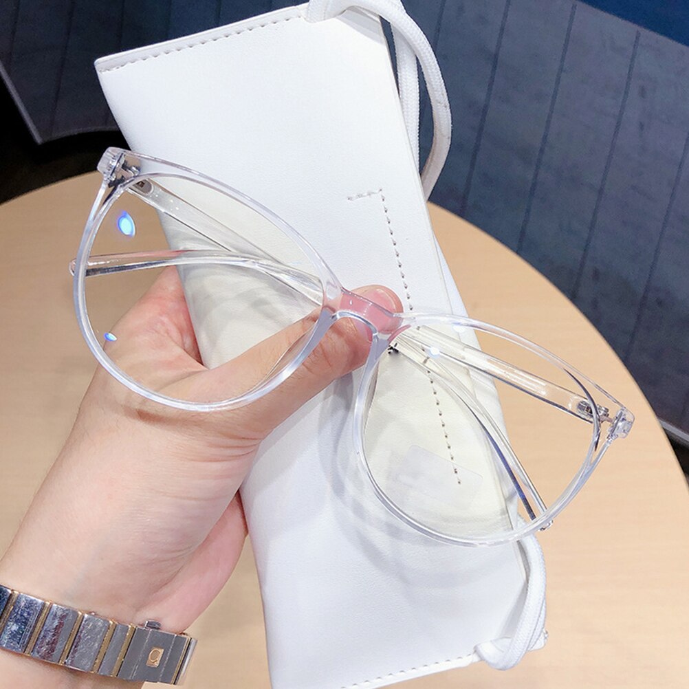 Unisex Anti Blue Ray Glasses Blue Light Blocking Glasses Optical Eye Relieving Fatigue Nearsighted Glasses for Office Reading