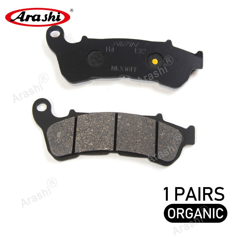 Arashi Voor Remblokken Voor Honda Nc 700 S Abs/Dct Motorfiets Schijven Rotoren Schijf pad Accessoires NC700S: 1 Pair Front Pads