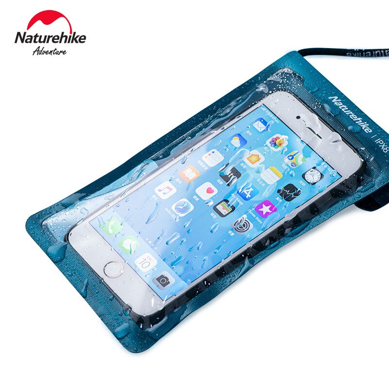 Naturehike Wasserdichte praktisch Tasche TPU Schwimmen Wasserdichte Telefon einstellen Touchscreen Versiegelt Tauchen praktisch Hülse NH20SM003