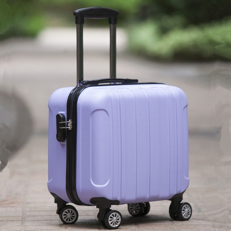 Business Zakenreis Kleine Koffer 16 Inches Stewardess Cabine Universele Wiel 17 Inches Trolley Case Unisex Wachtwoord