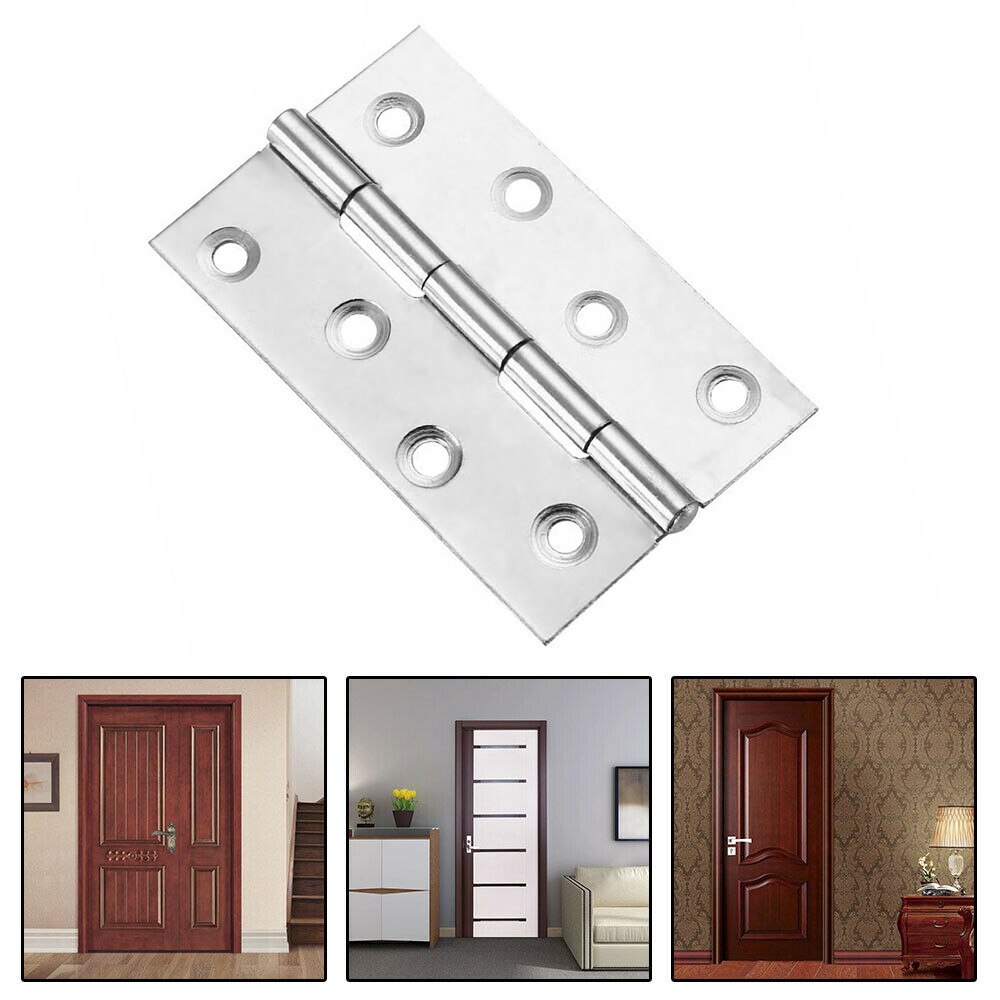 Internal Door Hinges Ball Bearing 4 inch For Hardware Replacement Stainless Steel Durable