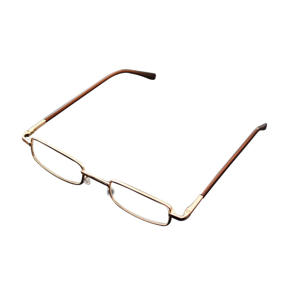 Vintage leesbrillen met oogbescherming, ultralichte metalen vierkante brillen, optische brillen, brillen voor op kantoor: Zwart / +125