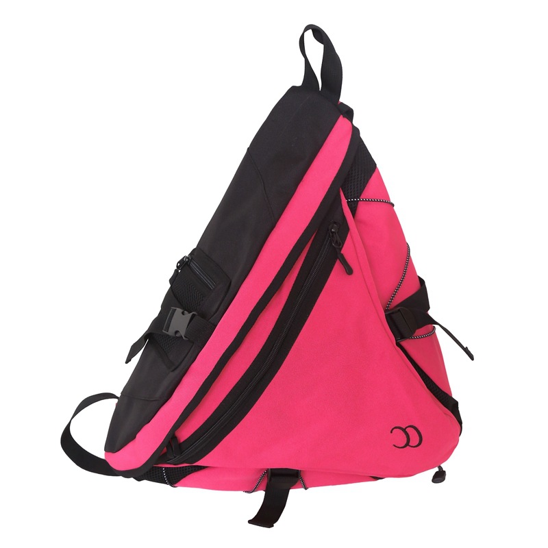 Wielofunkcyjna torba na ramię Punk Hip Hop Mężczyźni Kobiety Techwear Wodoodporna torba na ramię Outdoor Motocyklowy plecak na jedno ramię: Czerwony