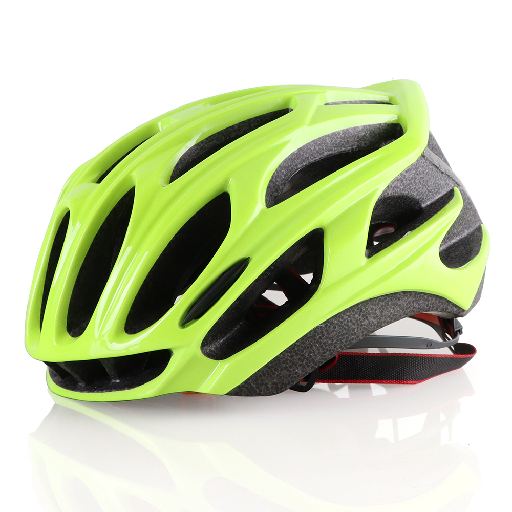 Casco de bicicleta de carretera Aero casco de montar ultraligero hombres deportes de bicicleta MTB ciclismo casco moldeado integralmente equipo de seguridad de bicicleta: l / Borgoña