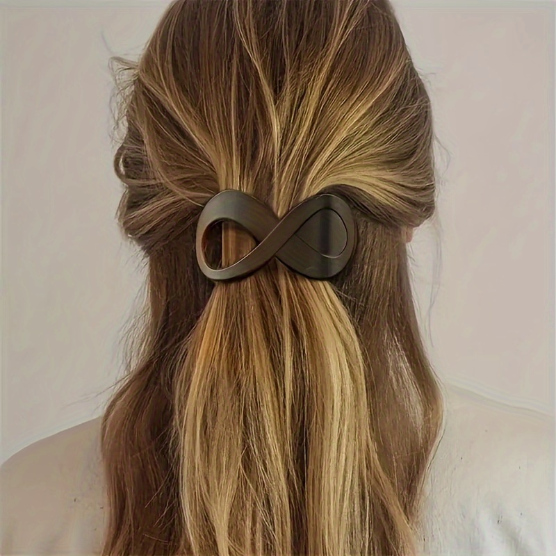 1-4 Uds. Pinza grande para el pelo, pinza para el pelo de plástico sin costuras, garra de pico de pato para mujeres y niñas, horquillas simples, herramientas de estilismo, accesorios para el cabello