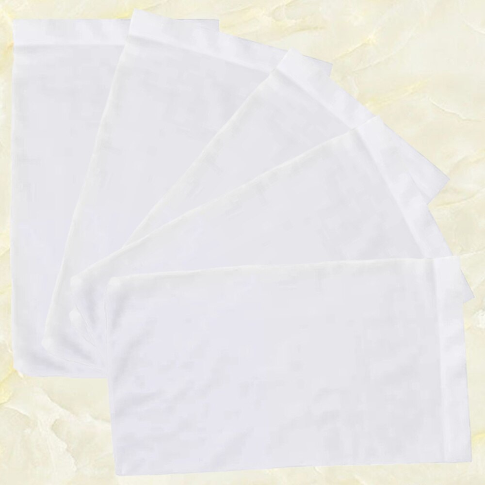 5 peúgas opcionais do filtro da piscina da cobertura do lixo da piscina dos pces peúgas do filtro da piscina para o uso da piscina (branco)