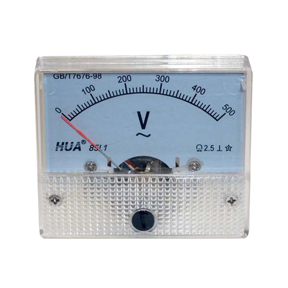 AC Analog Voltmeter Panel Spannung Meter 10V 20V 30V 50V 100V 250V 450V 500V: H