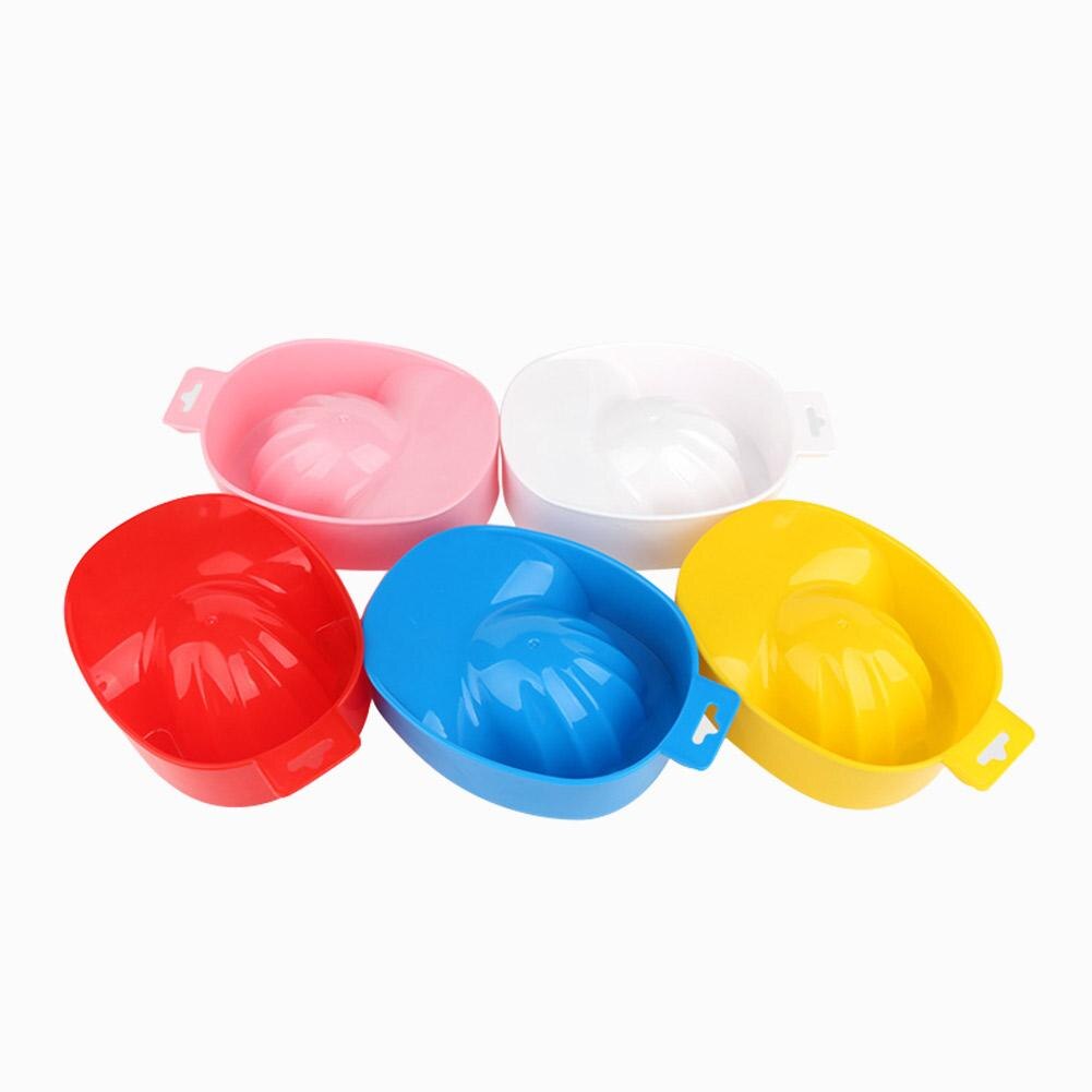 Nail Art Hand Wash Remover Soak Bowl DIY Salon Nail Bath Manicure Tools