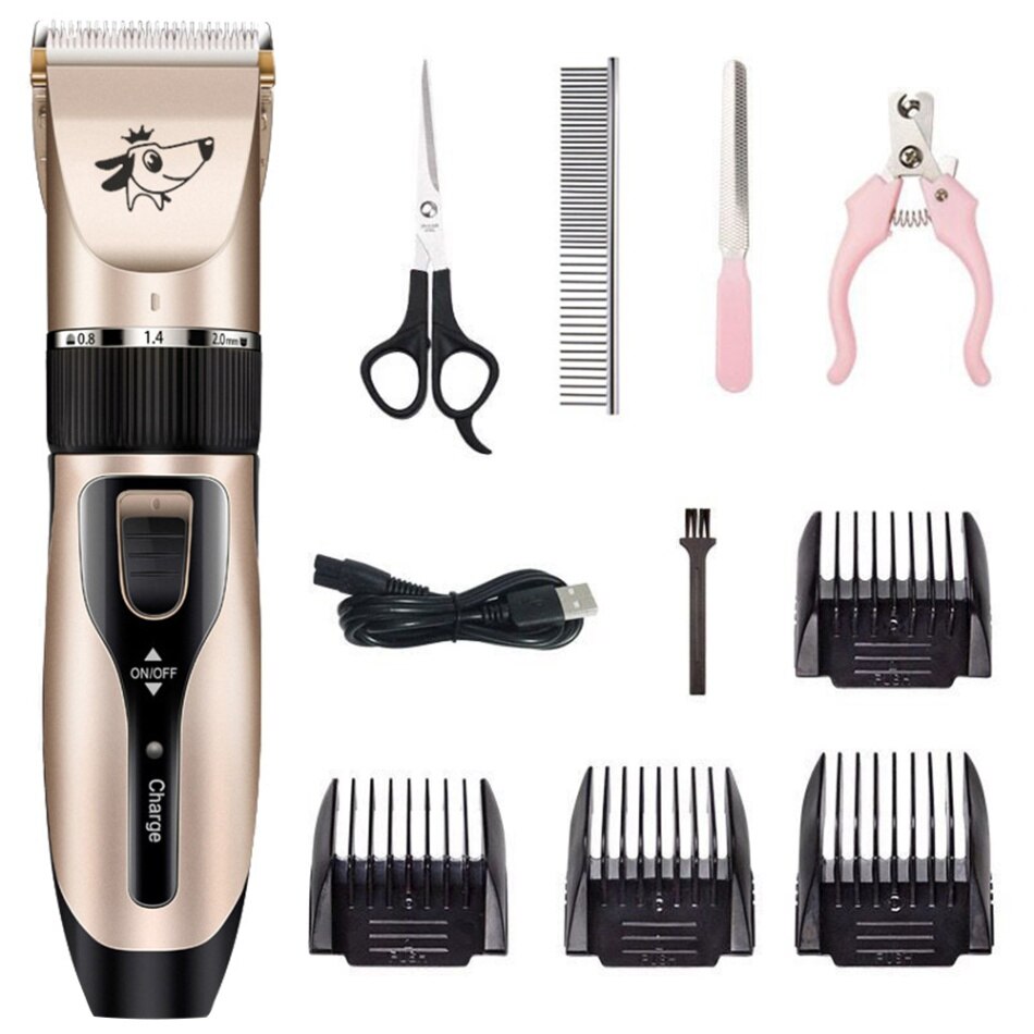 Dog Grooming Pet Clipper Hair Trimmer Animal Grooming Clippers Cat Shaver Electric Scissor Clipper машинка для стрижки собак: style 5