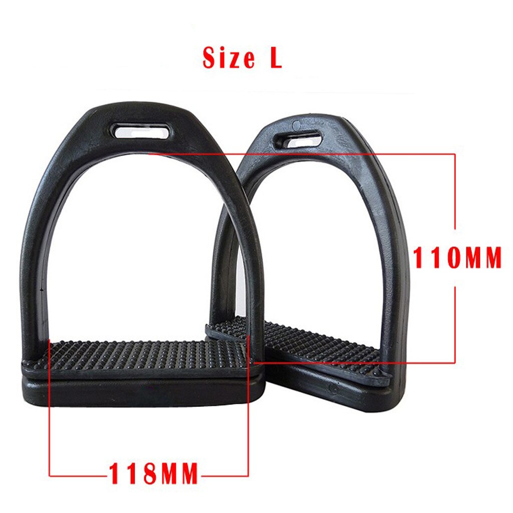 2 Pair Men Women Kid Western Stirrups Horse Riding Equestrian Sport Rubber Treads