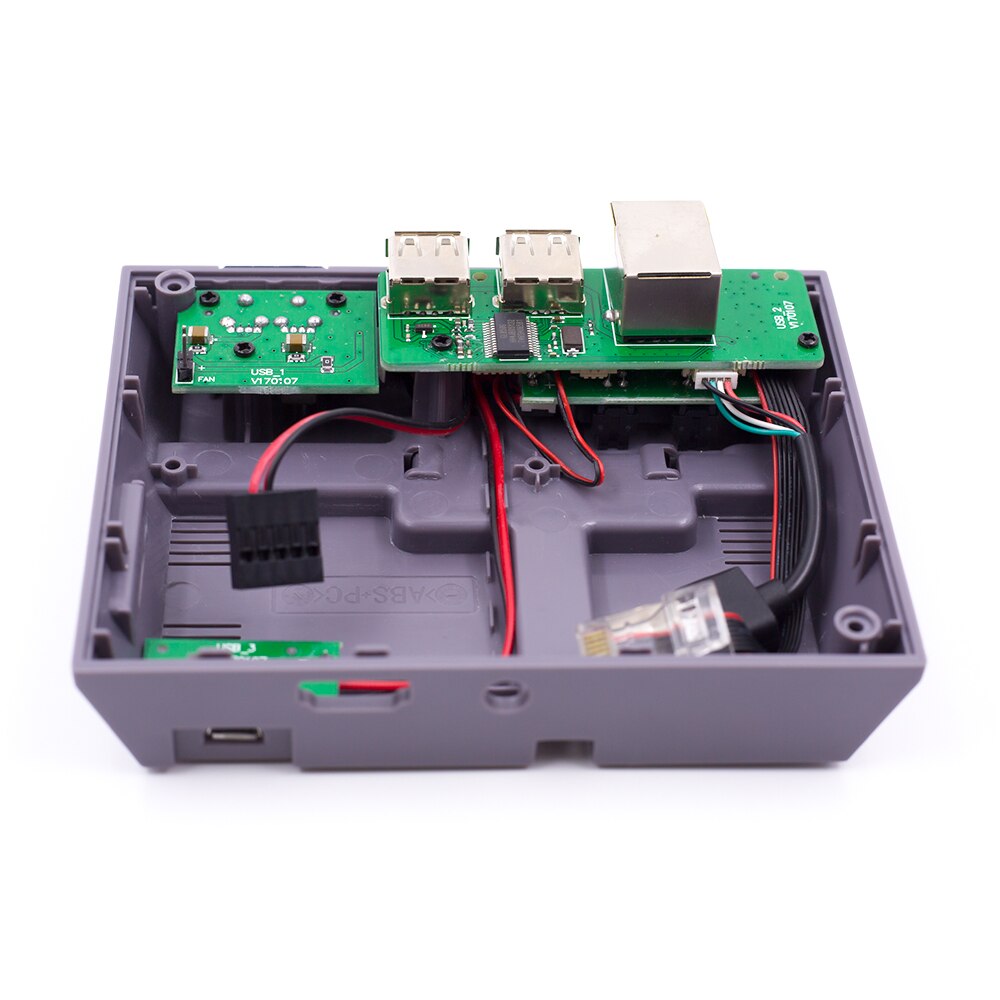 Carcasa NESPi Raspberry Pi 3, modelo B, carcasa clásica NES, consola de juegos para Raspberry pi 3, 2B, B +