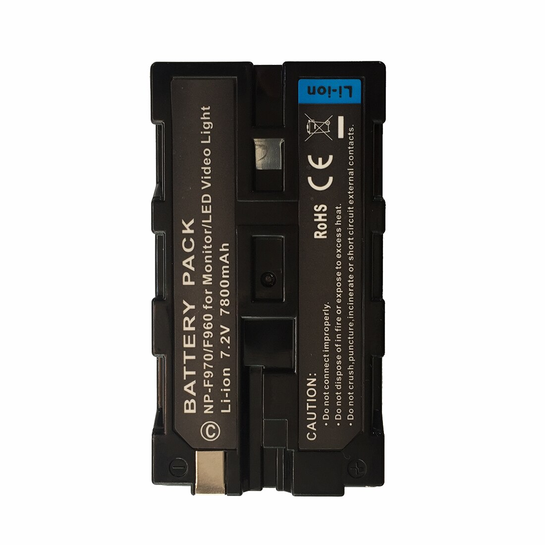 7800mAh NP-F970 NPF-960 fotográfico lámpara batería para NP F970 F960 LED Video Monitor de batería. Fotografía, luz de la batería
