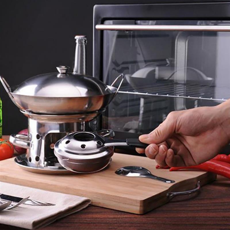 Camping Stove Stainless Steel Portable Burner Alcohol Stove Furnace Outdoor Backpacking Hiking Alcohol Burners For Outdoor Tools