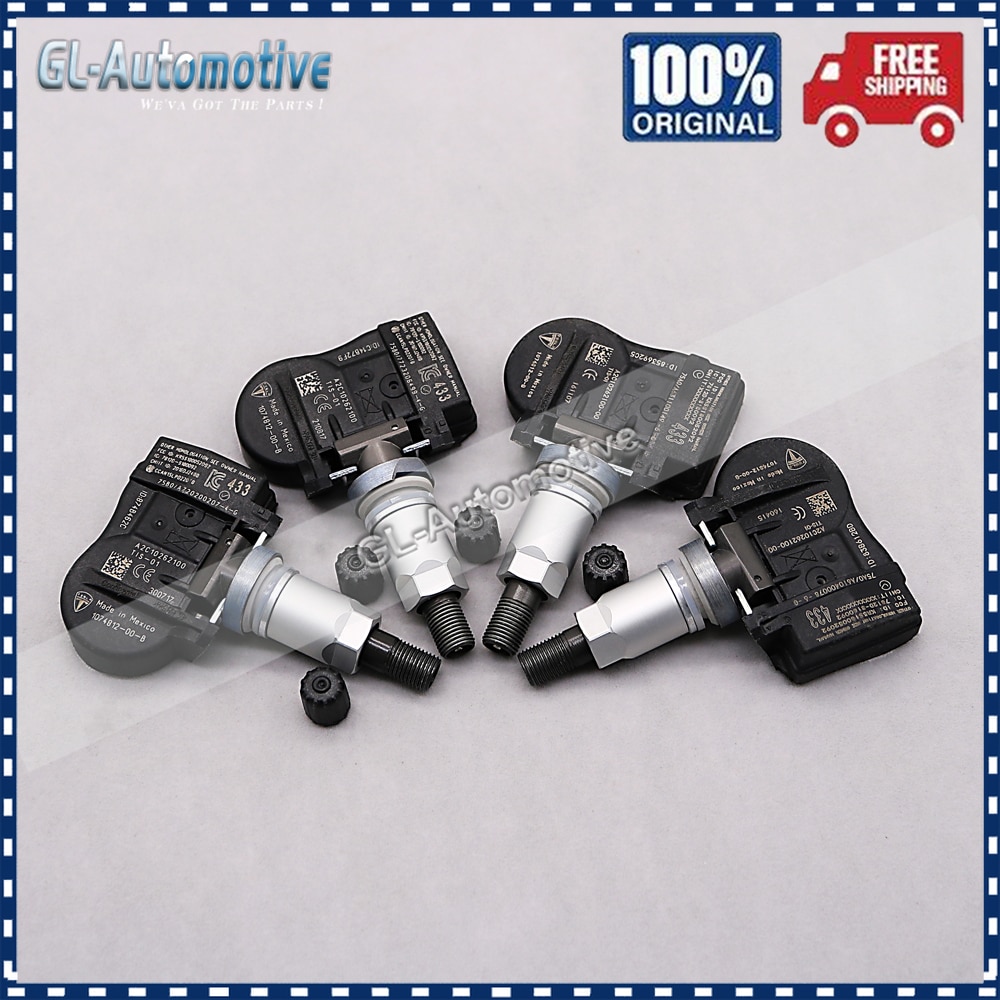 1074812-00-B Set Van (4) tpms Bandenspanning Monitor Sensor Voor Tesla Model 3 S X Y 433Mhz: 4PCS