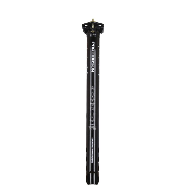 PROHONSUN MTB Road Bike Seatpost 27.2X380mm Aluminum Alloy Mountain Bike Seatpost Seatpost: black
