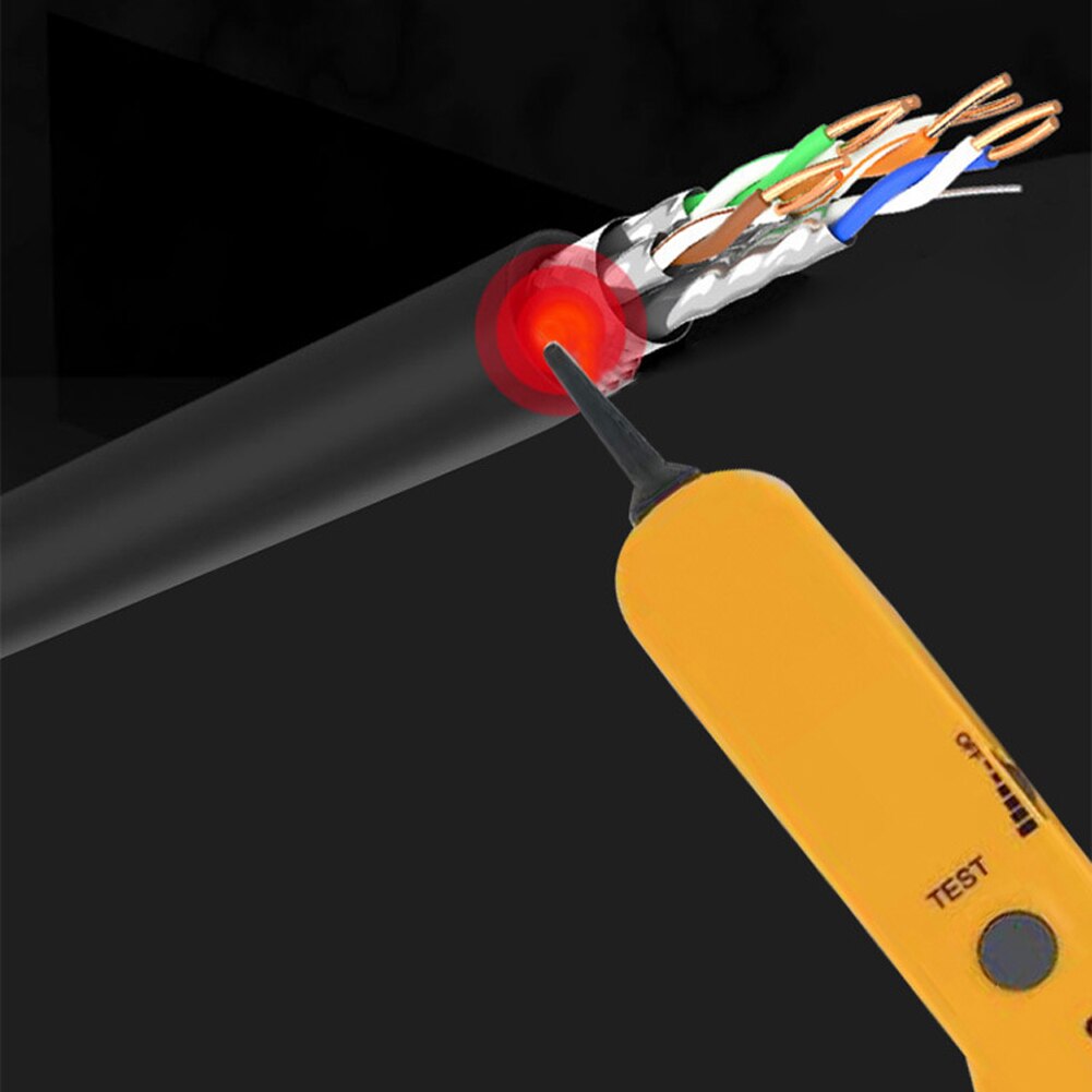 Network Telephone Line Cable Trackers Sensors Receiver Set Line Finder Detector Tool Wire Trackers Circuit Continuity Test
