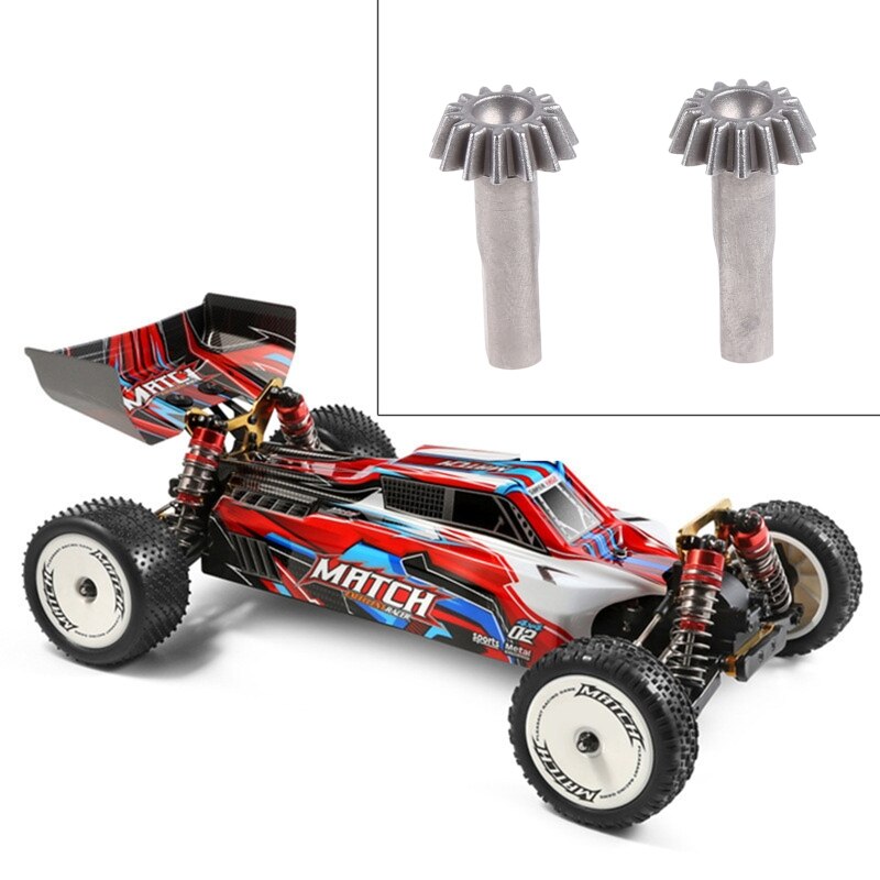 8Cm/3.15in 2 Stuks Rc Metal Gear Motor Compatibel Met 104001 K949-43 Model Rc Crawler Auto Vervangende Onderdelen
