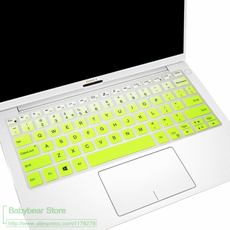 Silicone Keyboard Cover for Dell XPS 13 9370 9380 9365 - Ultra-Thin, Waterproof, Dustproof