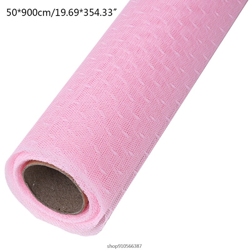 9M Korean Flower Wrapping Mesh Net Paper Roll DIY Dot Floral Bouquet Packaging Materials Craft Florist Supplies
