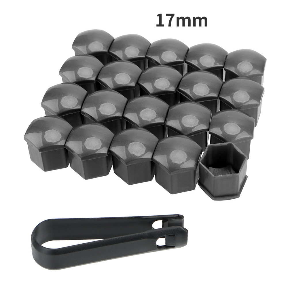 19/17mm 20 stks/set Auto Wielmoer Caps Bescherming Covers Caps Anti-Roest Auto Hub Schroef Cover autoband Moer Bout Exterieur Decoratie