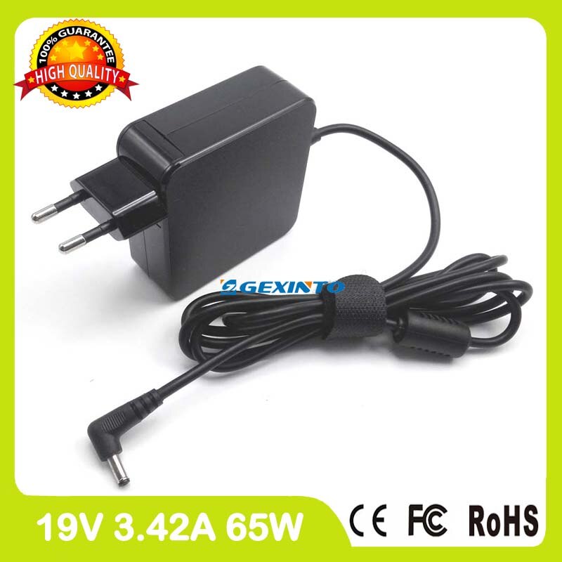 19 V 3.42A 65 W ac adapter laptop lader voor Asus Eee PC F201 F201E F202 F202E EU Plug