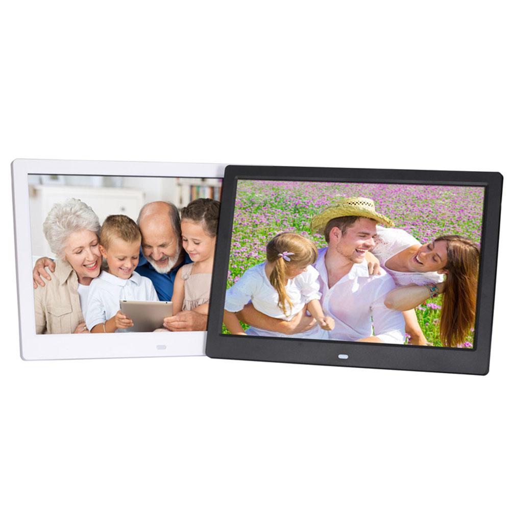 EastVita 12 zoll Digital Foto Rahmen 1280x800 HD LED Video Anzeige Elektronische Album Bild Musik Spieler Uhr Kalender r15