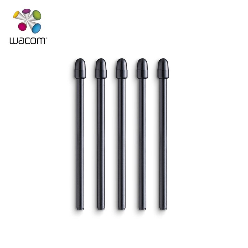 5 Pcs / Pack Original Wacom One Black Standard Pen Nibs for Wacom One DTC-133 Pen Display&#39;s Pen