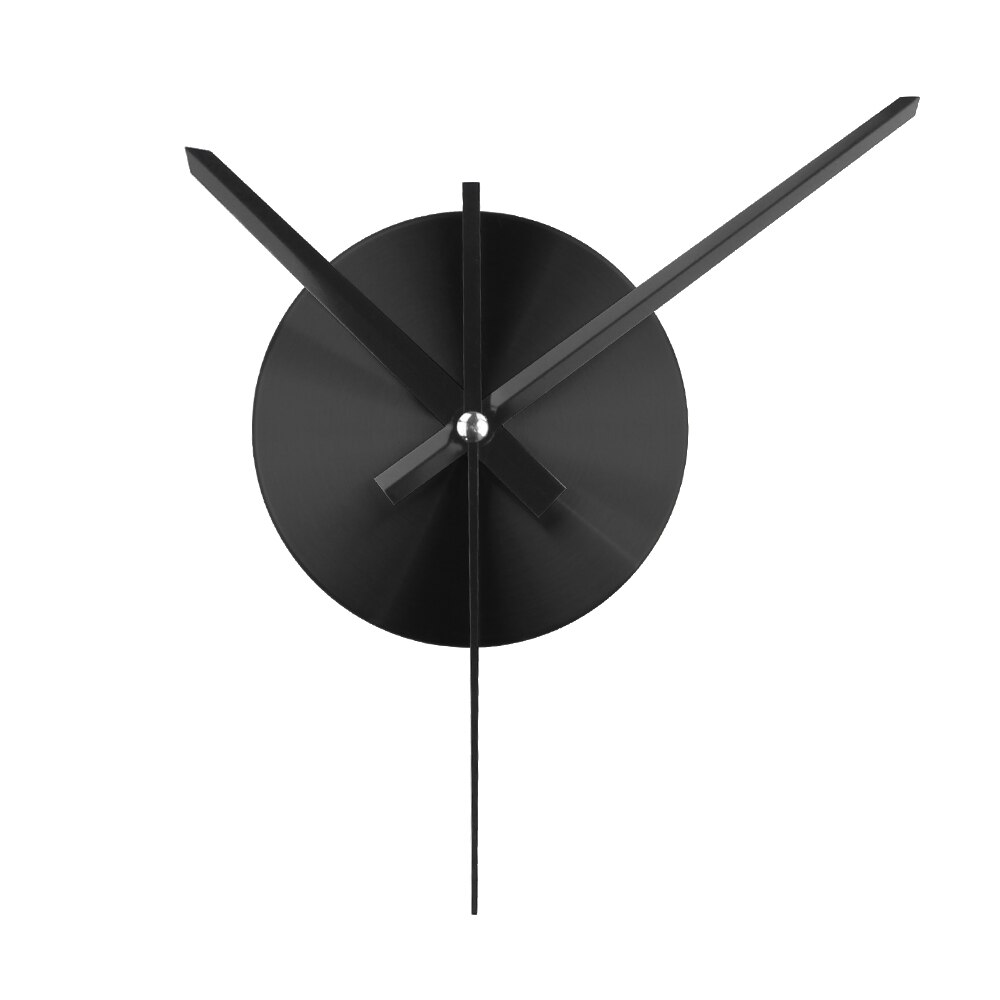 Brief DIY Clock Needles Quartz Mechanism Hour Hands Accessories for 3D Wall Clock Modern Home Decor: Black