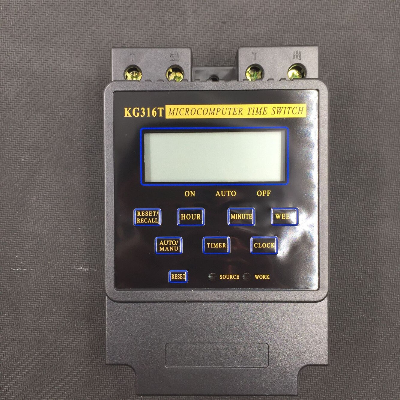 Darmowa wysyłka nowy KG316T 25A inteligentny mikrokomputer programowalny regulator czasowy elektroniczny wyłącznik czasowy kontroler przekaźnika AC 220V 380V