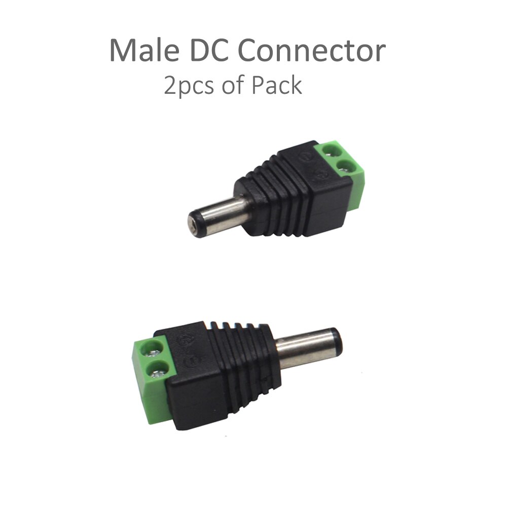 Motion Sensor DC 5 V 12 V Licht Schalter Bewegung Detektor Aktiviert Timer Automatische Pir Motion Sensor AUF OFF für LED Streifen Licht: 2pcs Connector